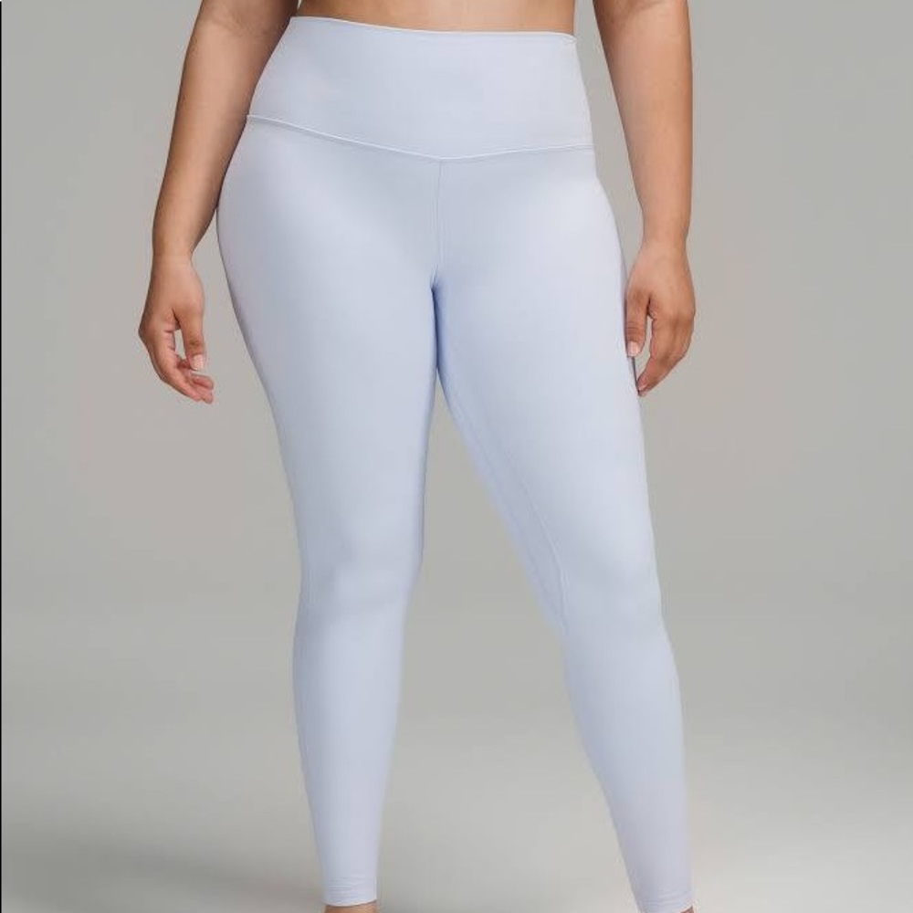NWT Lululemon Align HR Pant 25” Pastel Blue Size 4 - Picture 5 of 5